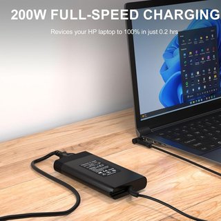 Vanzflow cargador 19.5V 10.3A 200W compatible HP