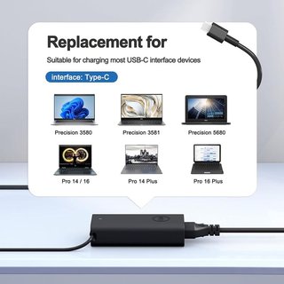 Caricabatterie NEGSAIY 100W 20V 5A USB-C per DELL Precision