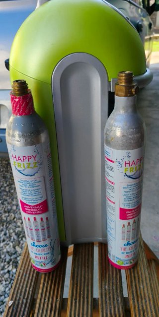 Gasatore Sodastream Verde + 2 Bombole