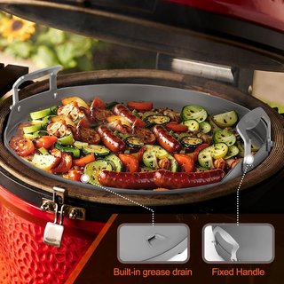 Onlyfire piastra in acciaio 18'' Kamado Joe BGE