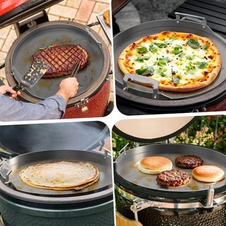 Onlyfire piastra in acciaio 18'' Kamado Joe BGE