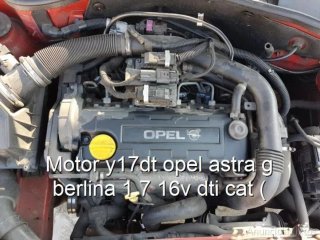 Motor y17dt opel astra g berlina 1.7 16v dti cat (