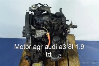 Motor agr audi a3 8l 1.9 tdi