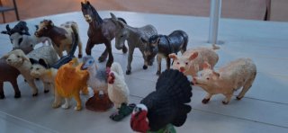 Lote animales de granja