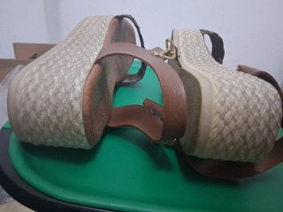 Sandali donna marrone taglia 40