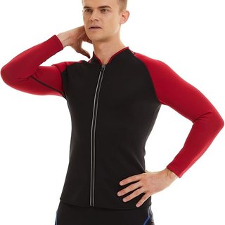 DownLTL Chaqueta Neopreno Hombres 2mm Manga Larga