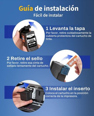 VINTELLA 540XL negro x2 Canon MG3650 MG3650S
