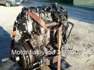 Motor fiat iveco 3.0 2007