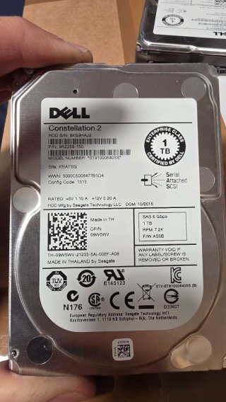 Disco Duro SAS Dell Constellation.2 1TB