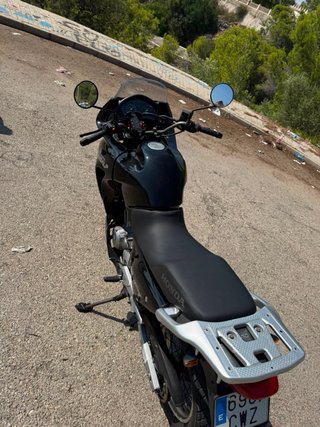 Honda Transalp 650 2004 Negra