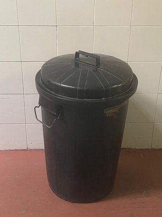 Cubo basura 70L plástico