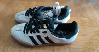 Adidas Samba Blancas y Negras