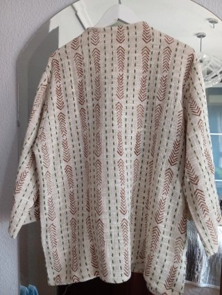 Chaqueta Sumitra beige talla única