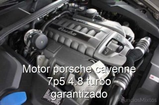 Motor porsche cayenne 7p5 4.8 turbo garantizado