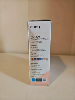 Cudy AC1200 Mini Router VPN TR1200