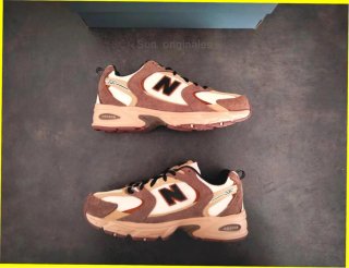 Zapatillas New Balance 530 Beige/Marrón Talla 37.5