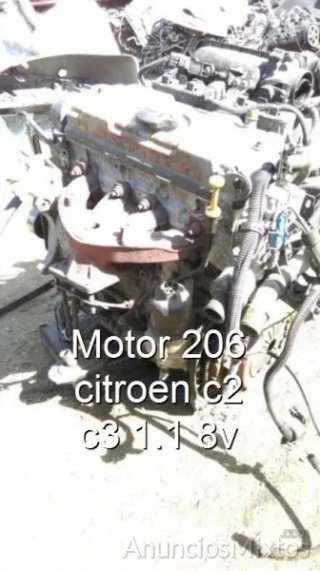 Motor 206 citroen c2 c3 1.1 8v