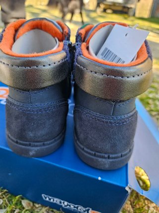 Scarpe Mayoral bimbo pelle blu n.30,31,34