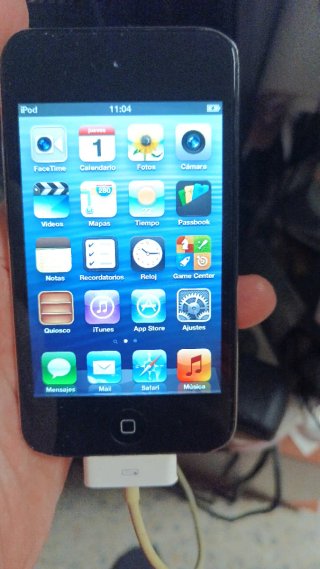 iPod Touch Apple Negro/Plateado