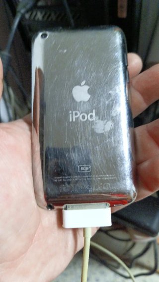 iPod Touch Apple Negro/Plateado