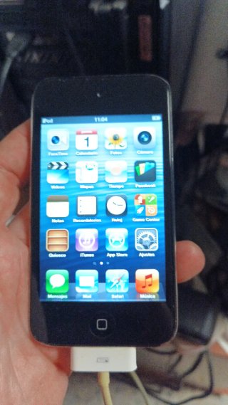 iPod Touch Apple Negro/Plateado