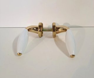 Juego Manillas Roseta Oro Blanco