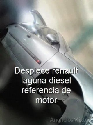 Despiece renault laguna diesel referencia de motor