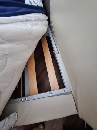 Struttura letto in ecopelle
