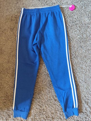 Pantalón chándal Adidas azul Talla S