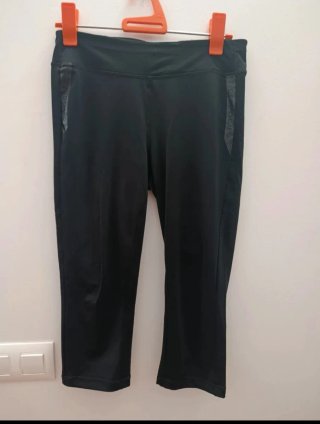 Mallas deportivas negras 3/4