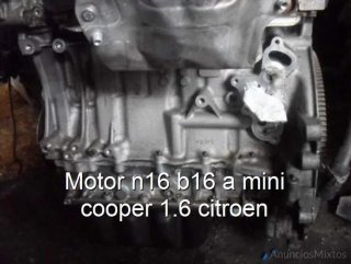 Motor n16 b16 a mini cooper 1.6 citroen