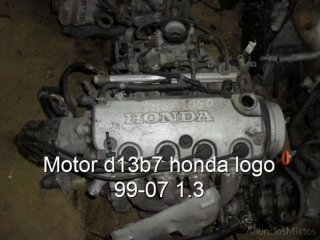Motor d13b7 honda logo 99-07 1.3