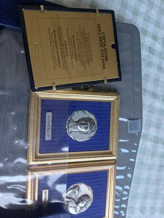 Collezione Riproduzioni Metallo Argento 1000
