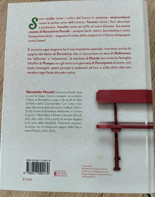 Libro di cucina Benedetta Parodi