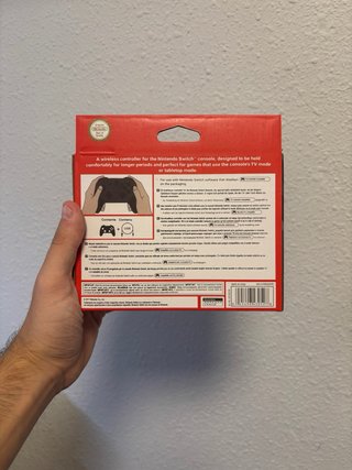 Nuevo Mando Pro Negro para Nintendo Switch