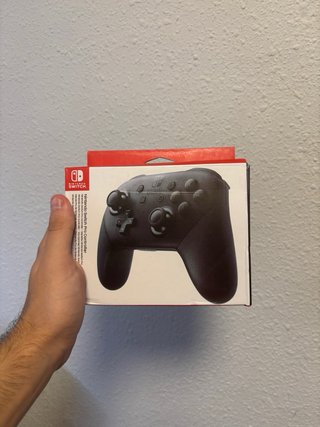 Nuevo Mando Pro Negro para Nintendo Switch