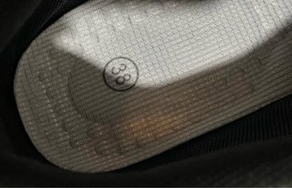 Zapatillas plataforma chunky abstractas talla 38