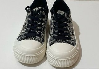 Zapatillas plataforma chunky abstractas talla 38