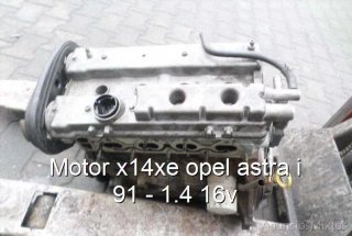 Motor x14xe opel astra i 91 - 1.4 16v