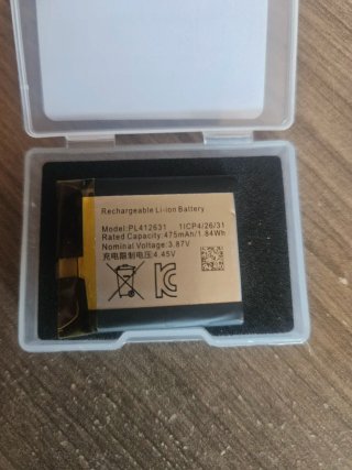 Batería Li-ion PL412631 475mAh 3.87V nueva GTR4