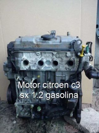 Motor citroen c3 sx 1.2 gasolina