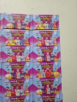 Lote 20 sobres Panini Adrenalyn La Liga 2023 2024