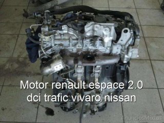 Motor renault espace 2.0 dci trafic vivaro nissan