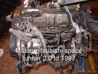Motor mitsubishi space runner 2.0 td 1997