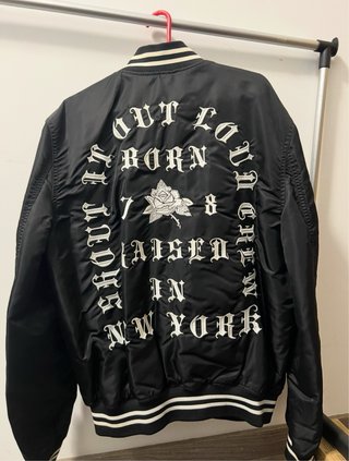 Chaqueta H&M -  Bomber Bordada New York