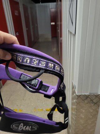 Arnés escalada Beal Mujer Morado