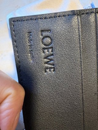 Billetera Loewe Negra