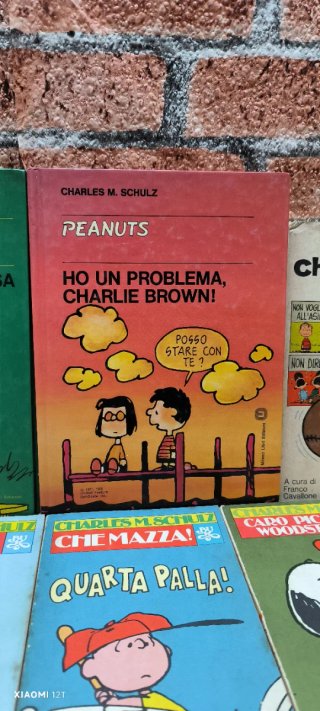 Lotto 6 Libri Peanuts Charles M. Schulz