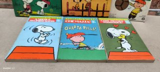 Lotto 6 Libri Peanuts Charles M. Schulz