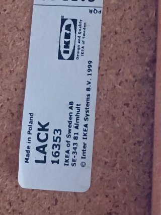 Scaffale bianco Ikea